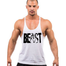 Load image into Gallery viewer, Men's Fitness Tank Top Sports Sweat-absorbing Beast Thin Belt Cotton Men's Tank Top
