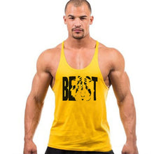 Load image into Gallery viewer, Men's Fitness Tank Top Sports Sweat-absorbing Beast Thin Belt Cotton Men's Tank Top
