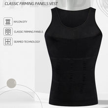 Load image into Gallery viewer, Men's Body Shaping Clothing Fitness and Sports Plastic Waistcoat Sleeveless Breathable Vest
