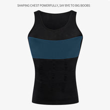 Load image into Gallery viewer, Men's Body Shaping Clothing Fitness and Sports Plastic Waistcoat Sleeveless Breathable Vest
