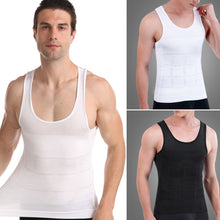 Load image into Gallery viewer, Men's Body Shaping Clothing Fitness and Sports Plastic Waistcoat Sleeveless Breathable Vest
