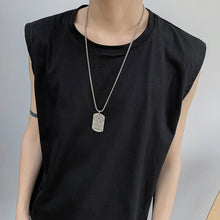 Load image into Gallery viewer, Solid Color Sleeveless T-shirt Vest Men's Casual Sports Camisole Versatile T-shirt Base Shirt
