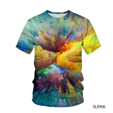 Load image into Gallery viewer, Summer Short Sleeve Street Men's T-shirt 3D Printing Printing for Men's Casual Short Sleeve T-shirt
