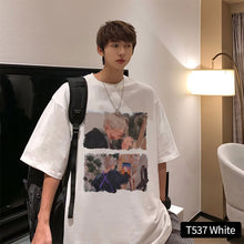 Load image into Gallery viewer, Loose Casual T-shirt Men's Summer Top Short Sleeved T-shirt Fashion Men's T-shirt
