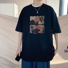 Load image into Gallery viewer, Loose Casual T-shirt Men's Summer Top Short Sleeved T-shirt Fashion Men's T-shirt
