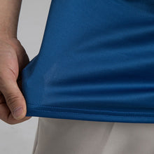 Load image into Gallery viewer, Summer Men's Quick Drying T-shirt Round Neck Fashionable Sports Fitness Running Men's Ice Thin Elastic Sweat Absorbing Suit
