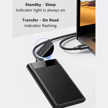 Load image into Gallery viewer, Tool Free Mobile Hard Disk Box 2.5 inch USB 3.0 Notebook Mechanical Solid State Sata Mobile Hard Disk Box 3.0

