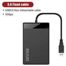 Load image into Gallery viewer, HDD Case 2.5 SATA to USB 3.0 Adapter Hard Drive Enclosure for SSD Disk HDD Box Type C 3.1 Case HD External HDD Enclosure
