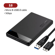 Load image into Gallery viewer, HDD Case 2.5 SATA to USB 3.0 Adapter Hard Drive Enclosure for SSD Disk HDD Box Type C 3.1 Case HD External HDD Enclosure
