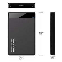 Load image into Gallery viewer, HDD Case 2.5 SATA to USB 3.0 Adapter Hard Drive Enclosure for SSD Disk HDD Box Type C 3.1 Case HD External HDD Enclosure
