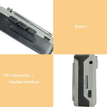 Load image into Gallery viewer, Ezcap Original Tape Walkman Cassette Player AM/FM Radio Record,Cassette To MP3 Converter To Micro SD Card Audio Capture Card Box

