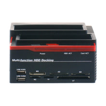 Load image into Gallery viewer, USB3.0 To SATA IDE External 2.5"/3.5" HDD Hard Drive Docking Station Card Reader
