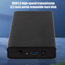 Load image into Gallery viewer, 3.5Inch HDD SSD External Hard Drive Enclosure USB 3.0 3.5 Inch SATA III Hard Disk Box Adapter for Computer Laptop
