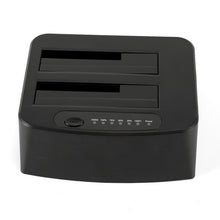 Load image into Gallery viewer, SATA to USB 3.0 Multi Hard Drive Docking Station Support Offline Clone 2 Bay HDD Docking Station for 2.5/3.5 inch HDD Enclosure
