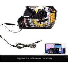 Load image into Gallery viewer, Moto Helmet Headset 3.5mm Ultra-Thin Motorcycle Earphones Wireless Speaker Headphone Handsfree Call Music Play Headphones
