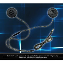 Load image into Gallery viewer, Moto Helmet Headset 3.5mm Ultra-Thin Motorcycle Earphones Wireless Speaker Headphone Handsfree Call Music Play Headphones

