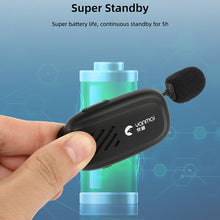 Load image into Gallery viewer, Wireless Lavalier Lapel Mask Microphone Raised Voices Bluetooth Speaker Portable Mini 400mAh 5 Hours Lavalier MIC

