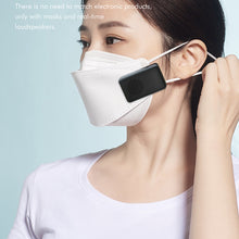 Load image into Gallery viewer, Mask Microphone Raised Voices Speaker YANMAI Portable Mini 400mAh 5 Hours Lavalier MIC for Teach Speach Use
