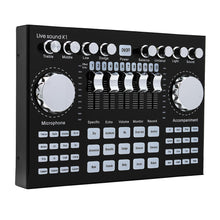 Load image into Gallery viewer, K1 Sound Card Internet Celebrity Live Broadcast Special Sound Equipment Song Mobile Universal Microphone K1 Aud Set Computer
