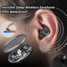 Load image into Gallery viewer, Invisible Sleep Wireless Earphone Bluetooth 5.3 Hidden Earbuds IPX5 Waterproof Noise Cancelling Touch Control Headphones

