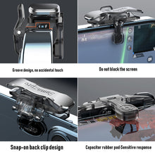Load image into Gallery viewer, Gaming Trigger Gaming Shoulder Trigger Mobile Game Trigger For PUBG Mobile Game Fire Button Aim Key Shooter Controller
