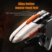 Load image into Gallery viewer, For pubg Phone Gaming Trigger Fire Button Handle Shooter Game Joysticks Gamepad For PUBG Fire Shooting Aim Key L1R1 Controller
