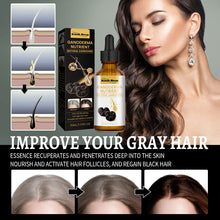 Load image into Gallery viewer, Effective Gray White Hair Treatment Serum Liquid Natural Color Repair Anti Loss Hair Care Scalp Nourish Product Men Women 30ml
