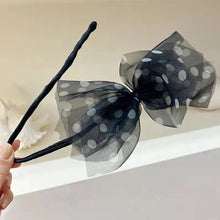 Load image into Gallery viewer, 1Pc Women Elegant Bud Chiffon Flower Bun Maker Maruko Hairstyle Making Long Tool Sweet Hair Braide Rope Hairbands Accessories

