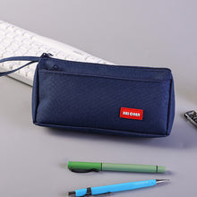 Load image into Gallery viewer, 1Pc Simple Pencil Case Large Capacity Pen Bag Pouch Solid Color Box for Girls Students Cute School Supplies Stationery
