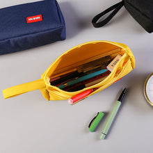 Load image into Gallery viewer, 1Pc Simple Pencil Case Large Capacity Pen Bag Pouch Solid Color Box for Girls Students Cute School Supplies Stationery
