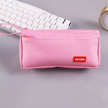 Load image into Gallery viewer, 1Pc Simple Pencil Case Large Capacity Pen Bag Pouch Solid Color Box for Girls Students Cute School Supplies Stationery
