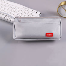 Load image into Gallery viewer, 1Pc Simple Pencil Case Large Capacity Pen Bag Pouch Solid Color Box for Girls Students Cute School Supplies Stationery
