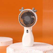 Load image into Gallery viewer, Handheld Mini Fan Portable Night Light Pocket Fan USB Charging Fan 2 Speeds Adujustable Summer Cooling Fan for Home Outdoor
