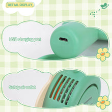 Load image into Gallery viewer, Handheld Mini Fan Portable Desktop USB Charging Fan 2 Speeds Adujustable Summer Cooling Fan for Home Outdoor
