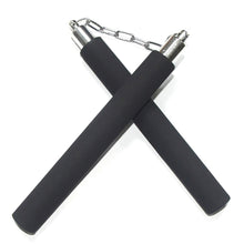 Load image into Gallery viewer, Kid Martial Nunchucks Foam Sponge Stick Rope Practice Training Practice Karate Weapon Toy Stick
