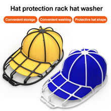 Load image into Gallery viewer, Adult Hat Washers Baseball Hat Cleaners Fit Hat Washer Frame Cage Storage Hat Protector Racks For Washing Machine
