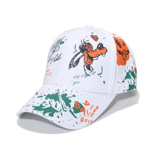 Load image into Gallery viewer, Adjustable Fashion Letter Baseball Cap Graffiti Sun Hip Hop Cap Visor Spring Hat For Women Men Cap
