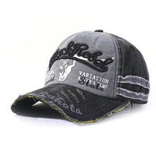 Load image into Gallery viewer, Adjustable Outdoor Fashion Washed Baseball Caps For Men Retro Canvas Women Sunhat Embroidered Letter Sports Cap
