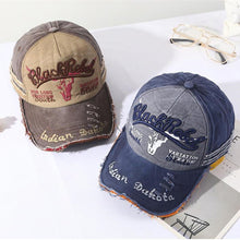 Load image into Gallery viewer, Adjustable Outdoor Fashion Washed Baseball Caps For Men Retro Canvas Women Sunhat Embroidered Letter Sports Cap
