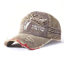 Load image into Gallery viewer, Adjustable Outdoor Fashion Washed Baseball Caps For Men Retro Canvas Women Sunhat Embroidered Letter Sports Cap
