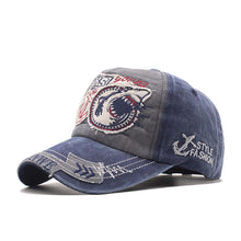 Load image into Gallery viewer, Shark Baseball Cap Embroideredhat Animal Cartoon Cotton Baseballs Female Stretch Hat
