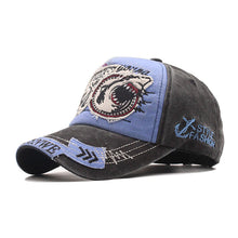 Load image into Gallery viewer, Shark Baseball Cap Embroideredhat Animal Cartoon Cotton Baseballs Female Stretch Hat
