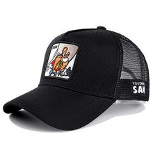 Load image into Gallery viewer, Animation Styles Cotton Baseball Cap Men Women Hip Hop Mesh Hat
