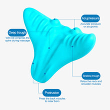 Load image into Gallery viewer, Massage Neck Shoulder Sleep Aid Neck Traction Therapy Relaxer Pillow For Protect Cervical Spine Pain Relief
