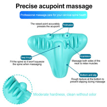 Load image into Gallery viewer, Massage Neck Shoulder Sleep Aid Neck Traction Therapy Relaxer Pillow For Protect Cervical Spine Pain Relief
