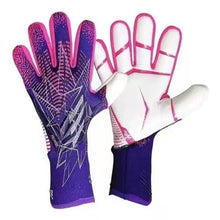 Load image into Gallery viewer, Kids Adults Thicken Latex Goalkeeper Gloves Goalie Gloves Football Soccer Anti-slip Protection Soccer Children Goalie Gloves

