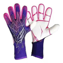 Load image into Gallery viewer, Kids Adults Thicken Latex Goalkeeper Gloves Goalie Gloves Football Soccer Anti-slip Protection Soccer Children Goalie Gloves
