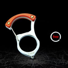 Load image into Gallery viewer, Outdoor Multifunctional Tools Key Chain Camping Survival Tool Self-defense Buckle Car Window Breaker Tools Key Ring Tool
