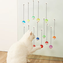 Load image into Gallery viewer, Cat Hanging Interactive Toy Cat Spring Ball Toy with Bell Kitten Funny Teaser Toy Training Toys Pet Daily Supplies
