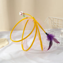 Load image into Gallery viewer, Cat Mouse Shape Balls Foldable Tunnel Cat Kitten Play Collapsible Tunnel Funny Cat Stick Mouse Supplies Simulation Mouse Cat Accessories
